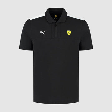 FERRARI SF MENS POLO BLACK